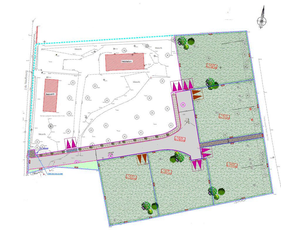 Plan de Masse Bretteville du Grand Caux