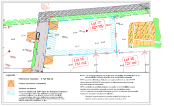 Lot 17 + cadastre