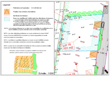 Lot 18 + cadastre