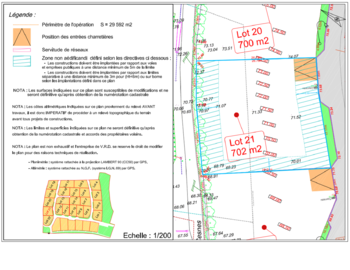 Lot 21 + cadastre