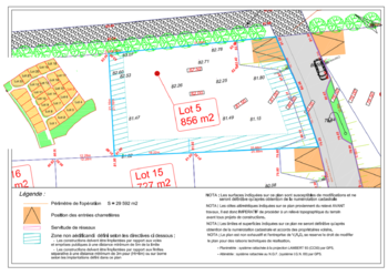 Lot 5 + cadastre